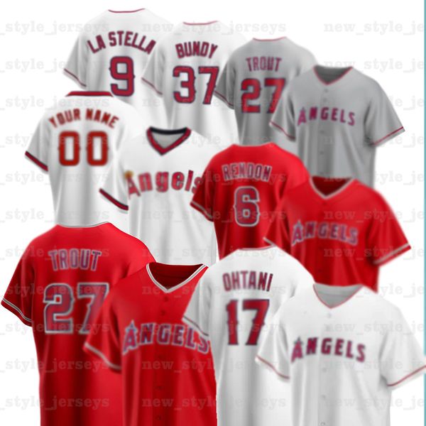 

27 mike trout angels shohei ohtani baseball jerseys jo adell luis rengifo luis rengifo jaime barria canning jared walsh raisel iglesias z8, Blue;black