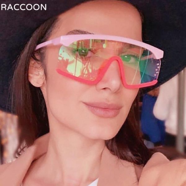 

sunglasses oversized rhinestone sun glasses women mirror sports flat fashion heart vintage eyewear goggle uv400 outdoor oran, White;black