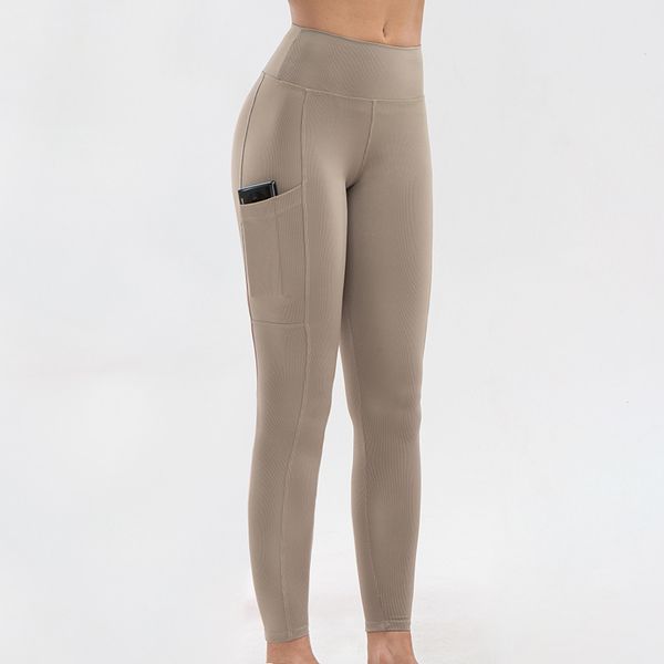 

peach-buttock tight pants tuck in belly high waist and hip lifting ribbed vertical stripes running exercise yoga pants, Black;white