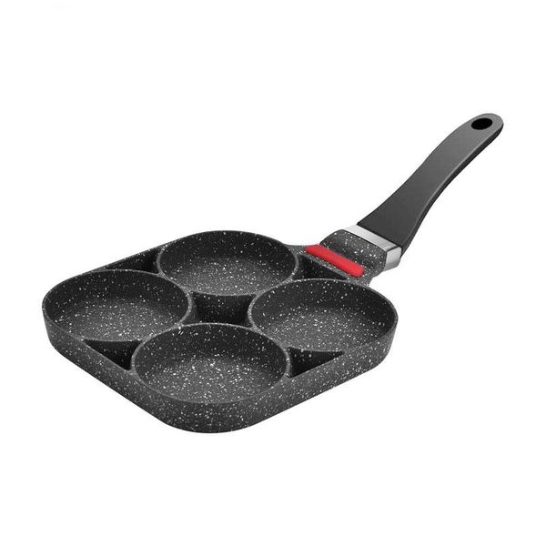 

4 hole fried egg burger pan fried egg pan pancake frying cooker gas stove fhj889