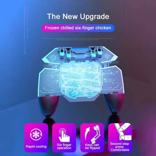 

game controllers & joysticks shooter with cooler fans electronic machine parts dl88 pubg mobile trigger gamepad joystick