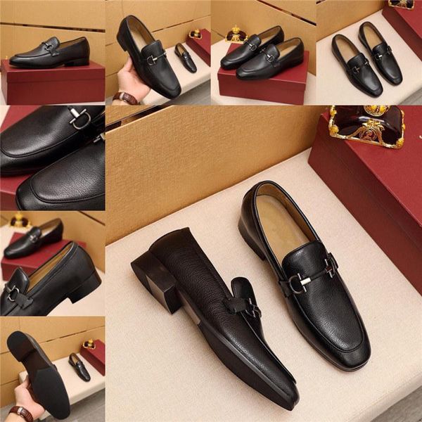 

q4 2019 autumn and winter new business luxury dress shoe large size mens dress shoes man shoes formal shoes men zapatos de hombre 11, Black