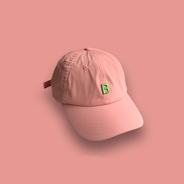 

cap children ins bright b letter cap men's usa version quick drying cloth versatile sunscreen baseball hat tide, Black;white