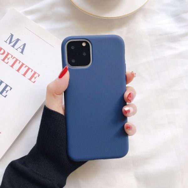 

ultra thin candy colors phone silicone case for iphone 12 mini 11 pro max xs max xr x 6s 7 8 plus
