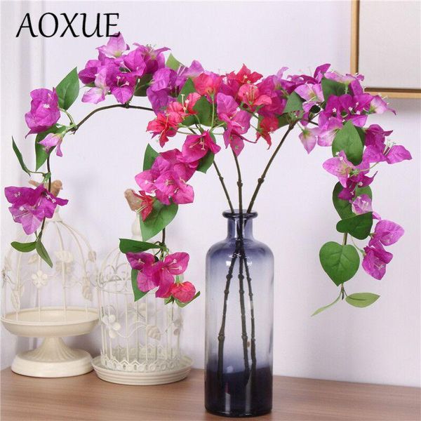 

decorative flowers & wreaths high-end simulation flower 78cm single bougainvillea fake wedding home pography decoration landscaping environm