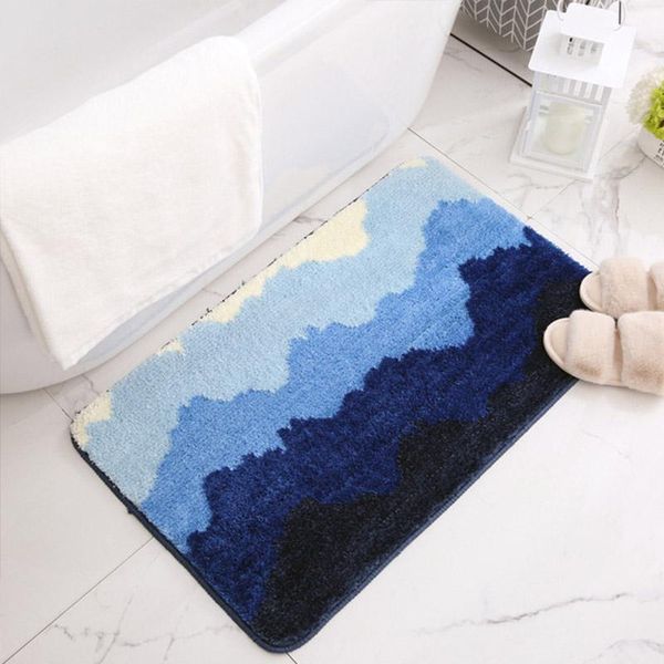 

carpets pad entry door step toilet bathroom absorbent non-slip mat bedroom carpet home comfortable and simple