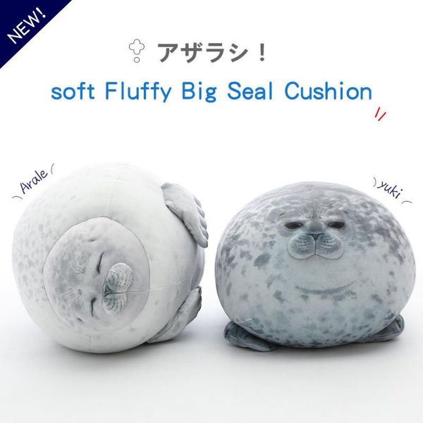 

pillow japan angry blob seal chubby 3d novelty sea lion doll plush stuffed toy baby sleeping throw gifts for kids girls