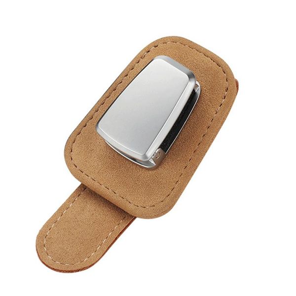 

car organizer space saving universal portable with card clip lightweight visor sunglasses holder anti scratch compact artificial leather