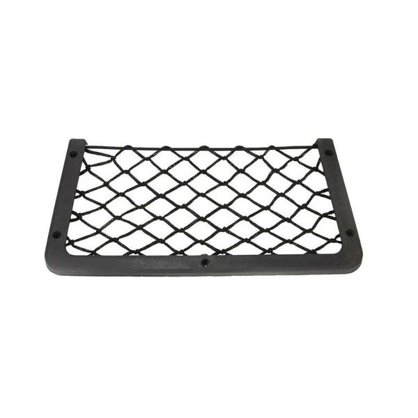 

car organizer caravan storage net backrest pocket bag 32*21cm black