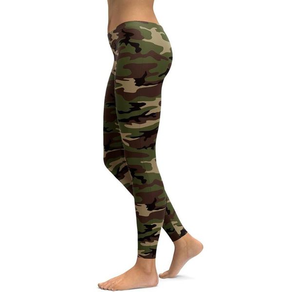 

women's leggings gossina army camo sport women booty lifting legging pants breathable girls gym workout sportswear 2021, Black