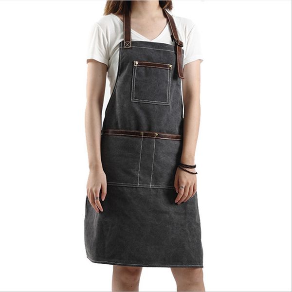 

apron denim studio creative labor insurance barber