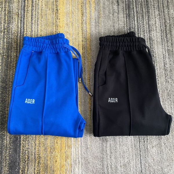 

2021 new error pants men women ader mag adererror sweatpants inside plus veet trousers 4qaz, Black