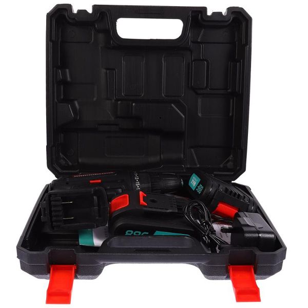 

professional electric screwdrivers 1 set 21v screwdriver furniture maintenance drill (uk plug)