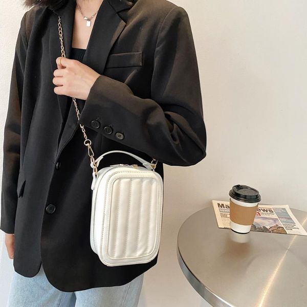 

cross body 2021 fashion diagonal bag for women compact lightweight mini mobile phone female white young designer simple pu leather