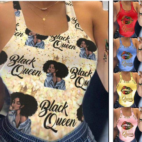 

slim fit crop womens t-shirt camisole fashion summer milk silk pull frame positioning print sleeveless vest 24 styles, White