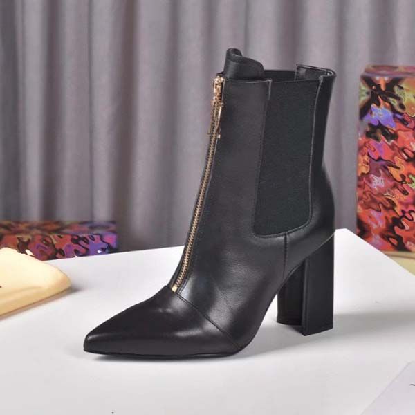 

quality fashion leather star women boots martin short autumn winter ankle exquisite woman shoes cowboy booties bagshoe1978 30, Black
