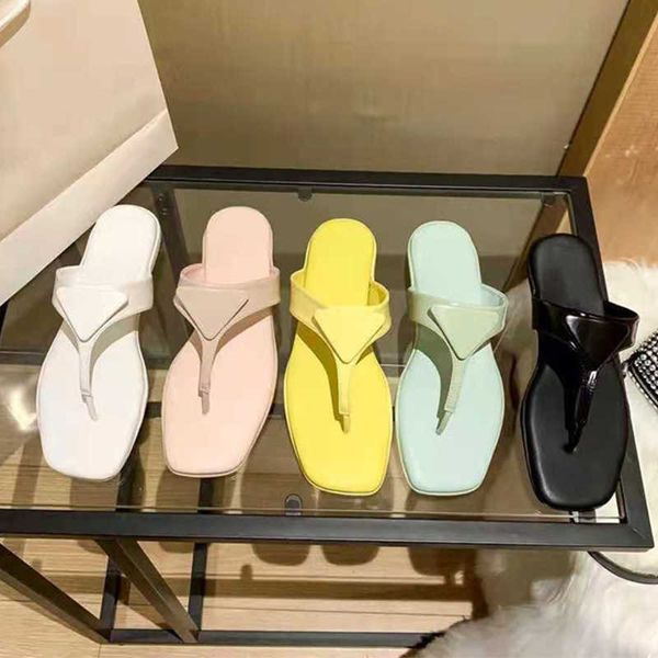 

summer women flat casual slippers square toe fashion ladies flip flops soft light candy color brand design females slides shoes h0827, Black