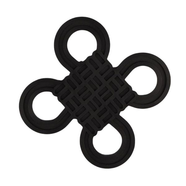 

mats & pads multifunction table decor folding placemat kitchen accessory home dinning room restaurant pan separator heat resistant silicone