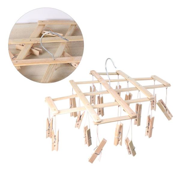 

hangers & racks bamboo clothes drying rack underwear sock hanging