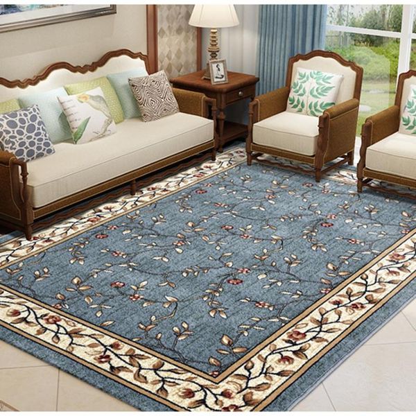 

carpets classical american style big size living room carpet , retro persian pattern bedside carpet, thicken home decoration