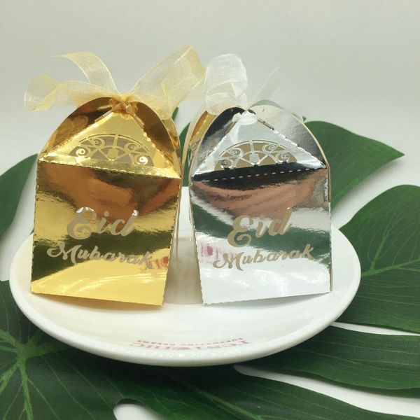

gift wrap 50pcs gold siver ramadan eid mubarak candy box islamic muslim gifts al-firt decorations supplies kids favors