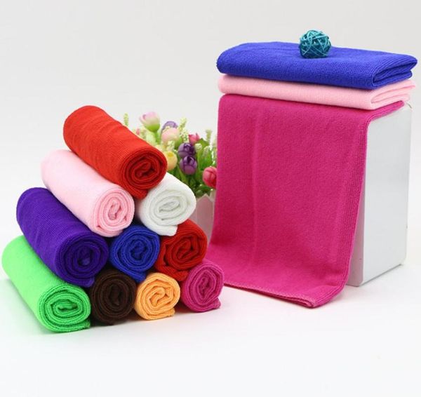 

towel wholesale 10pc/lot barber shop 30*60cm thick absorbent dry hair microfiber beauty salon
