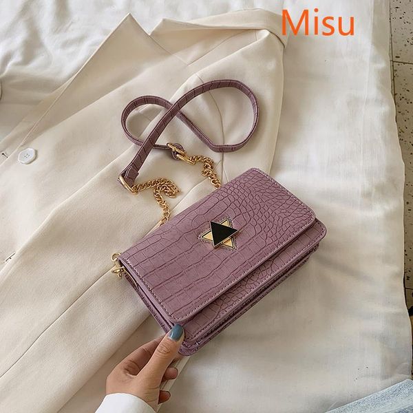 

cross body chain pu leather crossbody bags for women 2021 fall solid color small shoulder messenger bag female elegant handbags and purses
