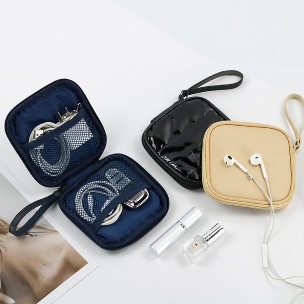 

storage bags portable cable digital charger wires power organizer travel headphone case battery zipper pouch accessories item