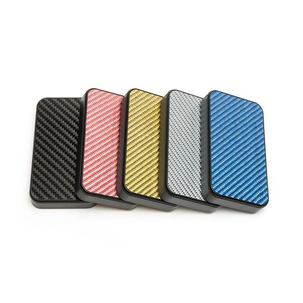 

bycobecy fashion carbon fiber credit card holder rfid blocked single box thin wallet men slim card case tarjetero hom qyljom