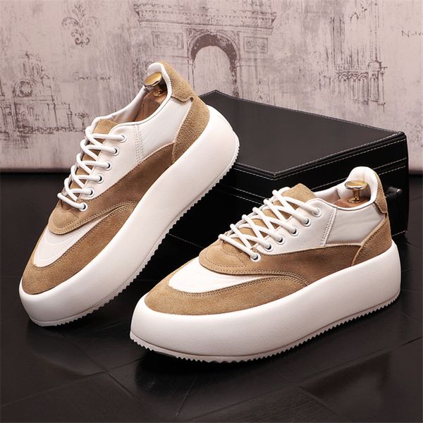 Scarpe bianche autunno traspirante di moda casual primaverile in pelle pizzica in pelle morbida sneaker da camminata per camminata di calzature solide x21 274 347 5