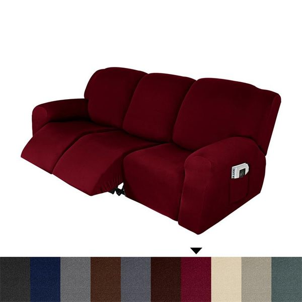

chair covers 1/2/3 seat split recliner sofa cover non-slip massage lazy boy all-inclusive case couch relax armchair