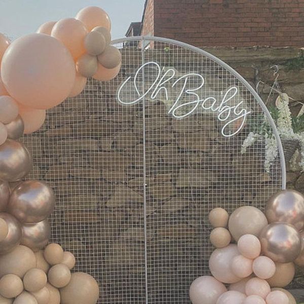 

other event & party supplies oh baby led neon sign custom made wall lights wedding shop window restaurant birthday decoration