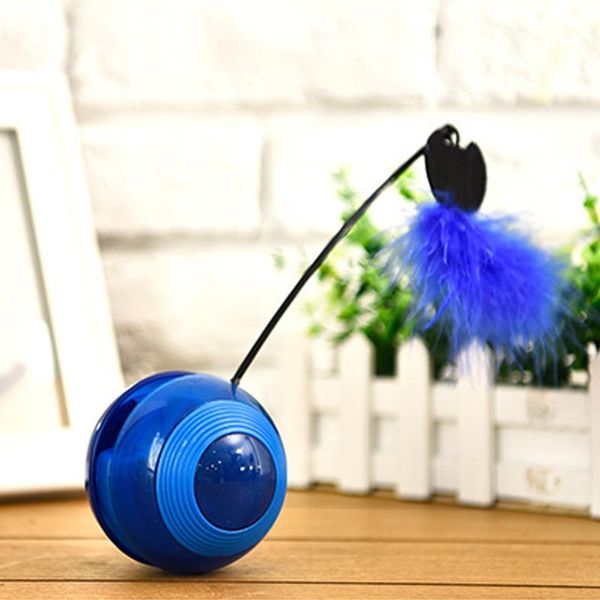 

cat toys electronic motion toy interactive multi function automatic ball tumbler with chaser light sound