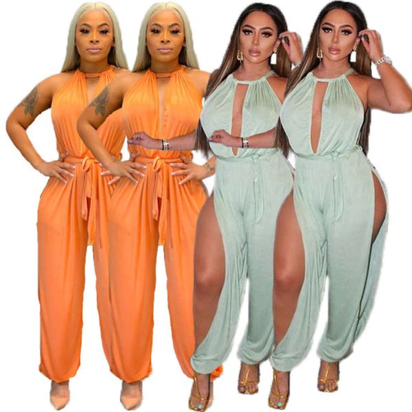 

summer new men's night club jumpsuit, Gray