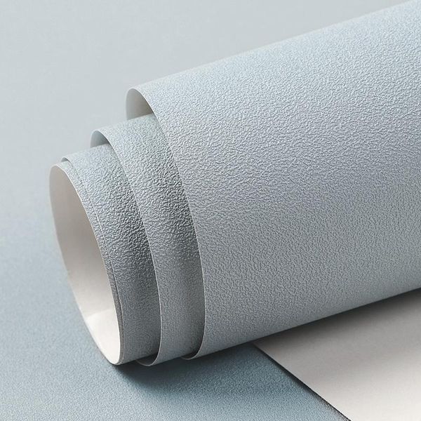 

wallpapers pared vinilo nordic solid color wall papers home decor grey black roll for living room walls papier peint