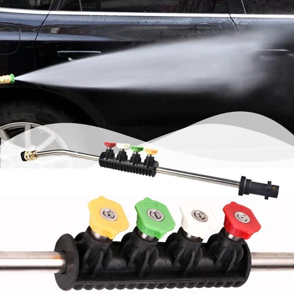 

water gun & snow foam lance car washer metal jet spray wand nozzle for karcher k series pressure with 5 quick tips k2 k3 k4 k5 k6