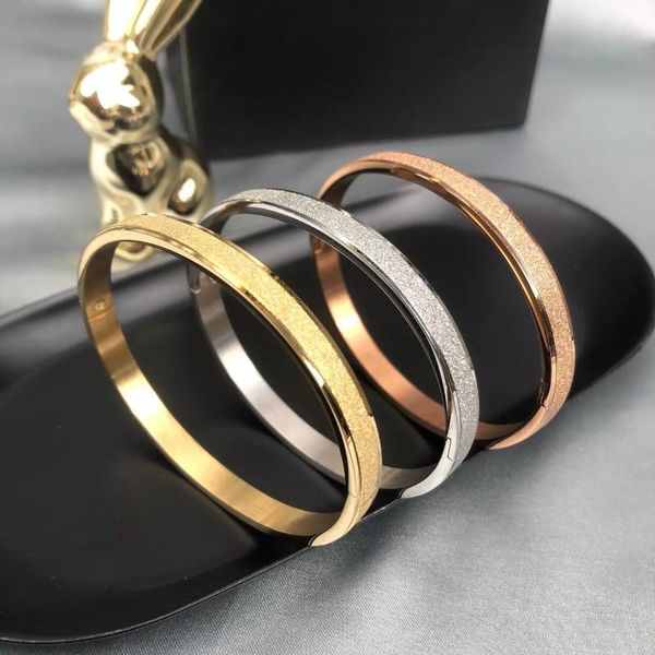 

bangle stainlesssteel bracelet women jewelry fashion bangles, Black