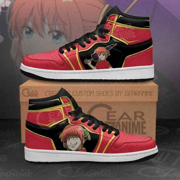 

kagura sneakers gintama custom anime sho, Black