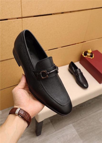 

mm new brand designers men formal shoes slip on pointed toe patent leather oxford shoes for men dress shoes business plus size 45 11, Black