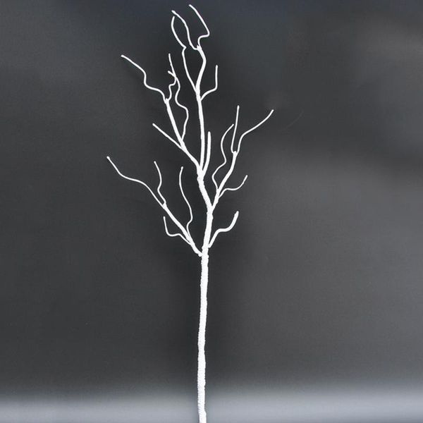 

1pc simulation large white dried branch artificial plant home office indoor diy