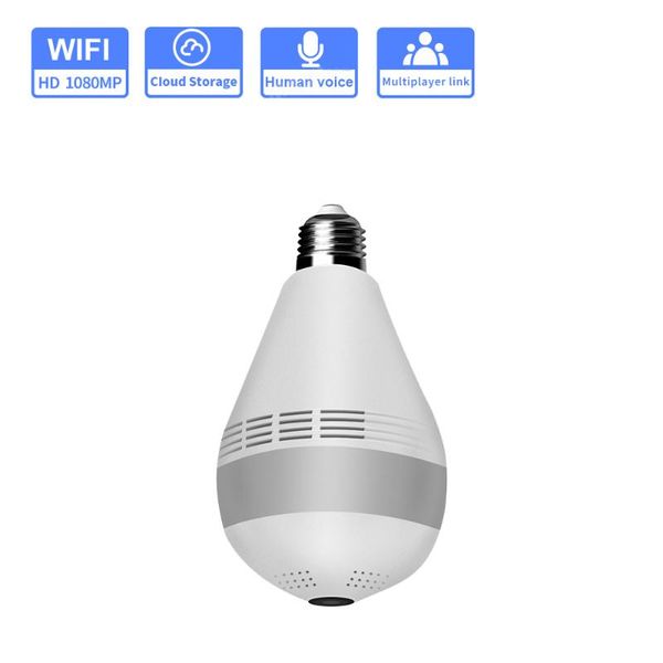 

olpay hd 360Â° panoramic wifi 1080p ip camera light bulb home security video camera wireless cctv surveillance fisheye network