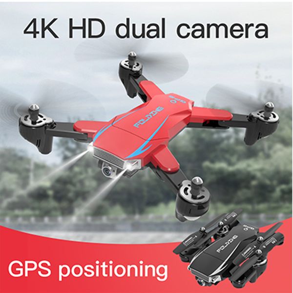 RC Drone 4K Longa Aérea Contínua Aérea GPS Remoto Remoto Drone Dobrável Quadcopter Altura Hold Drontoy