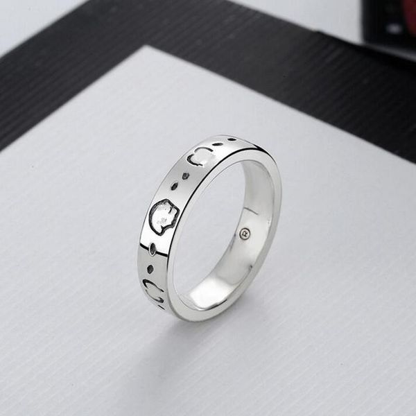 

brands men designer ring 925 sterling silver ring personality vintage rings luxury men women jewelry charm boyfriend gifts with box