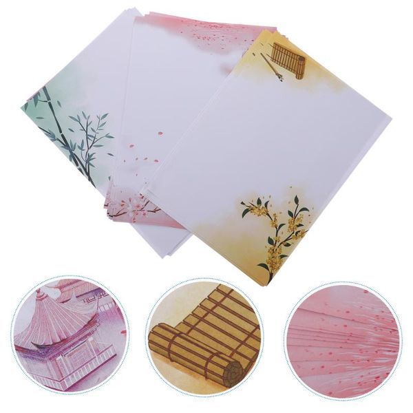 

30pcs creative letter paper writing paper vintage note stationery