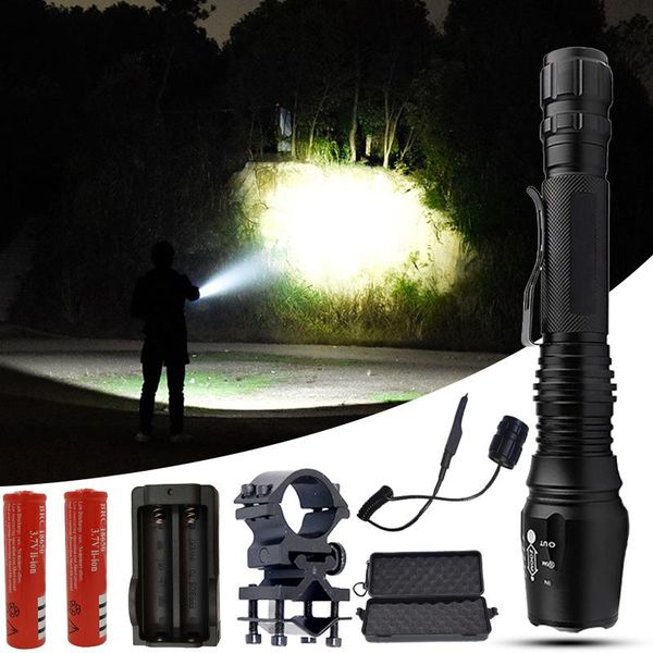 

fx-dz40v5 hunting led torch xhp50.2 t6 l2 chip led bicycle tactical hunting light lamp tactical