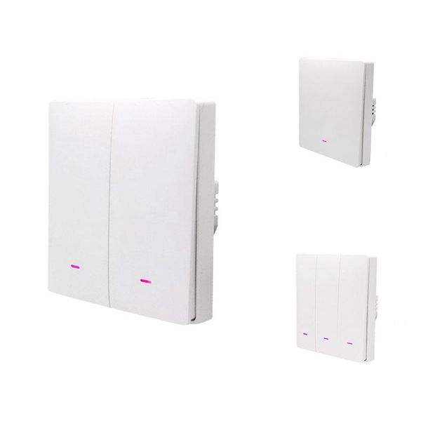 

smart home control light switch led push button universal wifi remote for relay controller uk eu plug