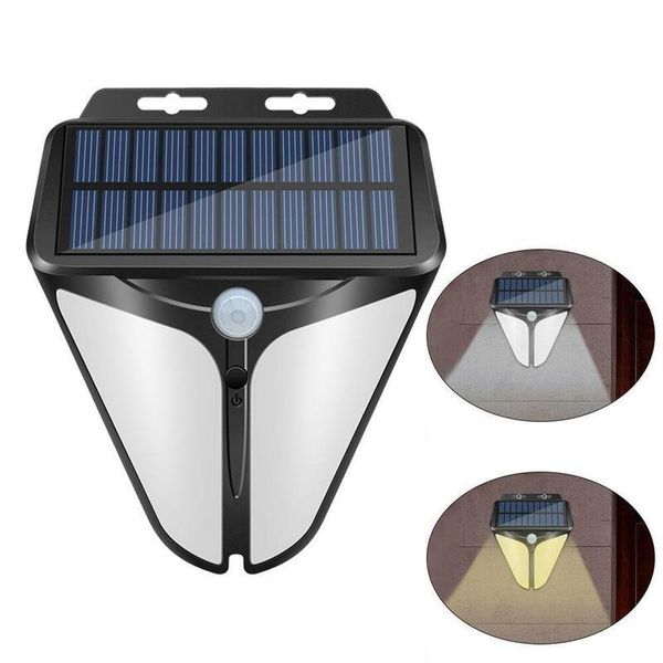 

1pc led solar light street lamp pir motion sensor waterproof home outdoor solar lamps for garden decor powered wall light