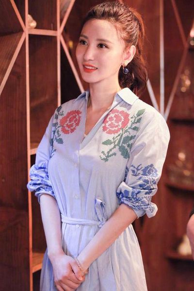 

autumn 2021 fashion star striped embroidered shirt dress women's suits & blazers, White;black