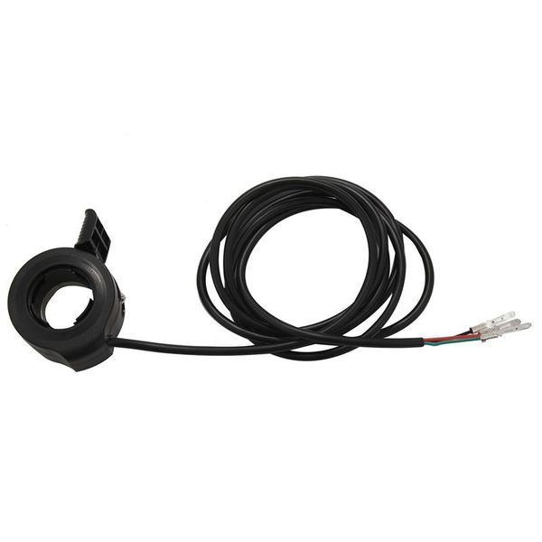 

skateboarding universal thumb throttle for e-bike electric bike scooters 24v 36v 48v 60v 72v 22mm 7/8 inch cable length 5.24ft