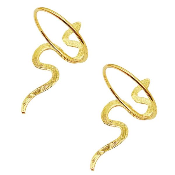 

napkin rings 2 pcs animal holder dinner table decoration alloy ring (golden)